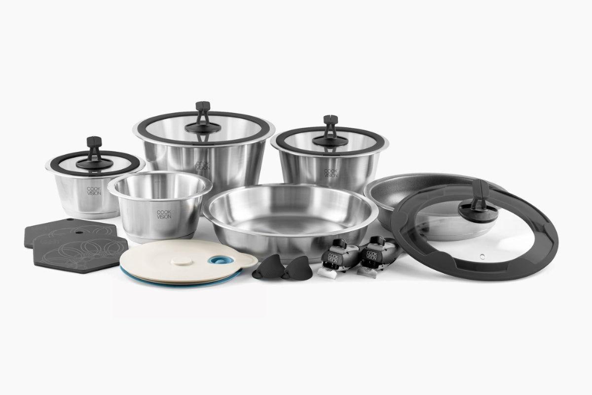 Cookvision – nesto 17-tlg. Familien-Set schwarz