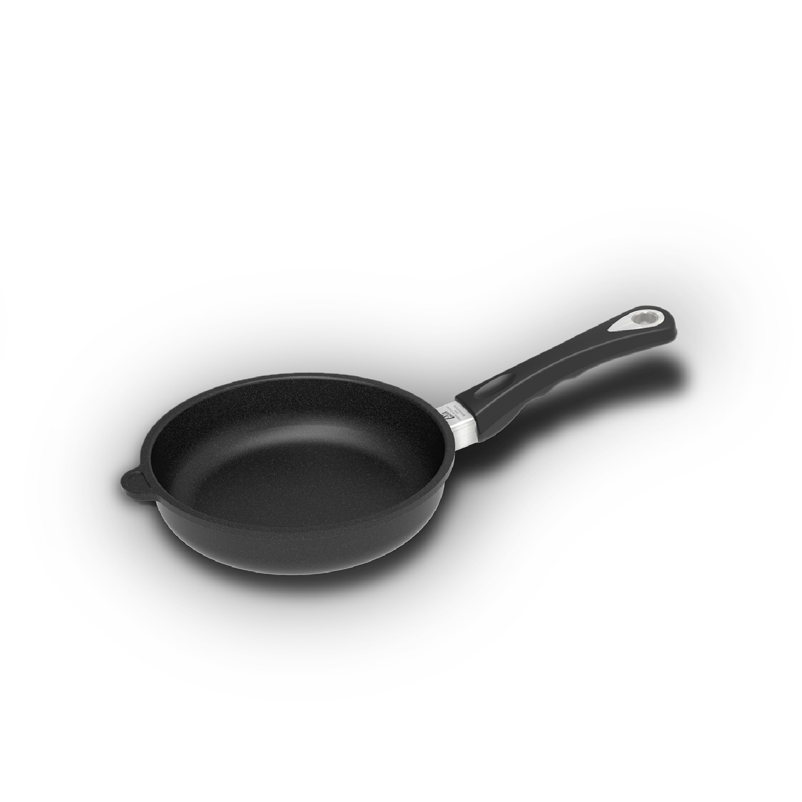 AMT Gastroguss – Bratpfanne Ø 20 cm, 5 cm hoch – ohne Induktion, fester Stiel