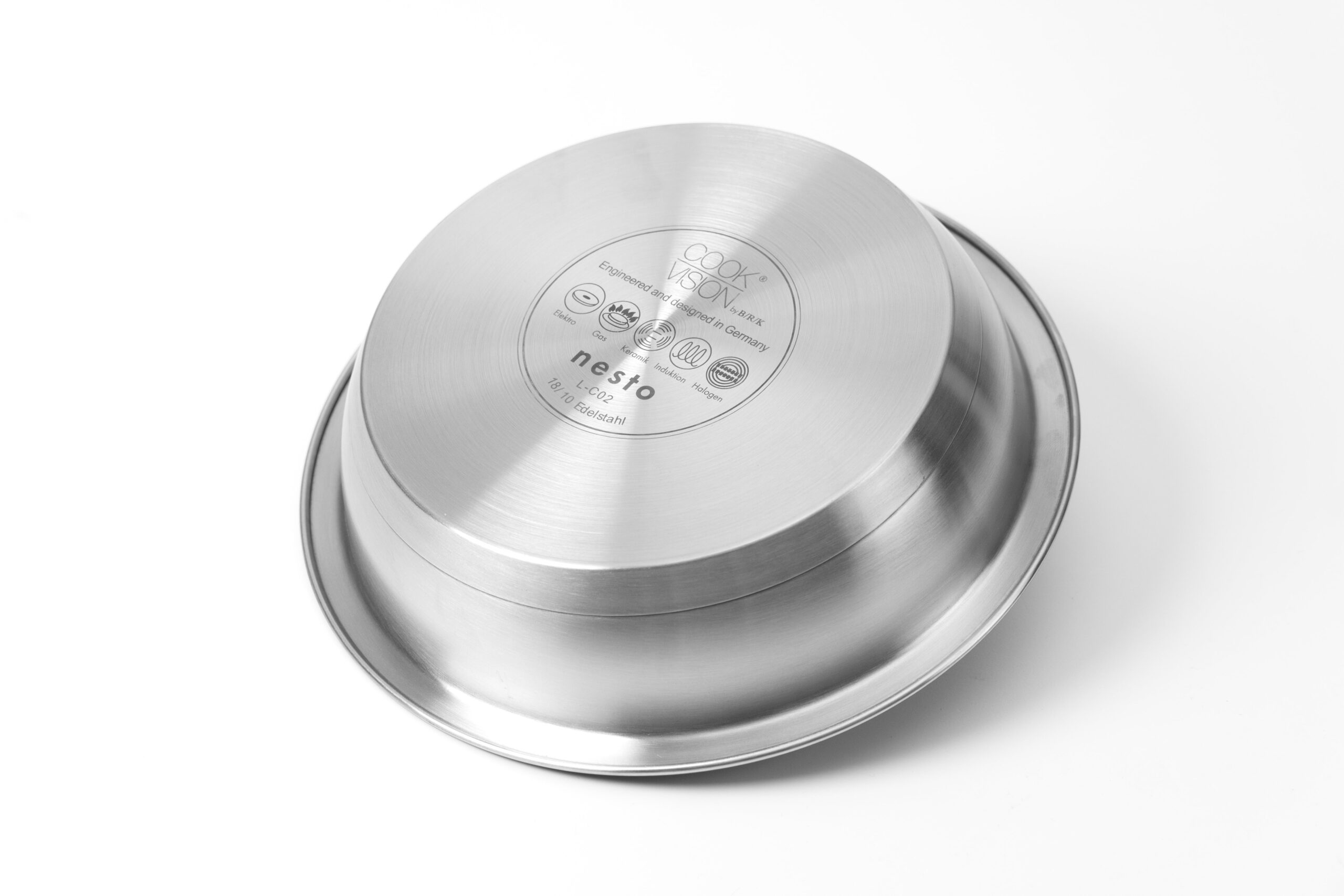 Cookvision – nesto Edelstahl-Pfanne Ø 20 cm x 5,0 cm, antihaft-beschichtet – Bild 4