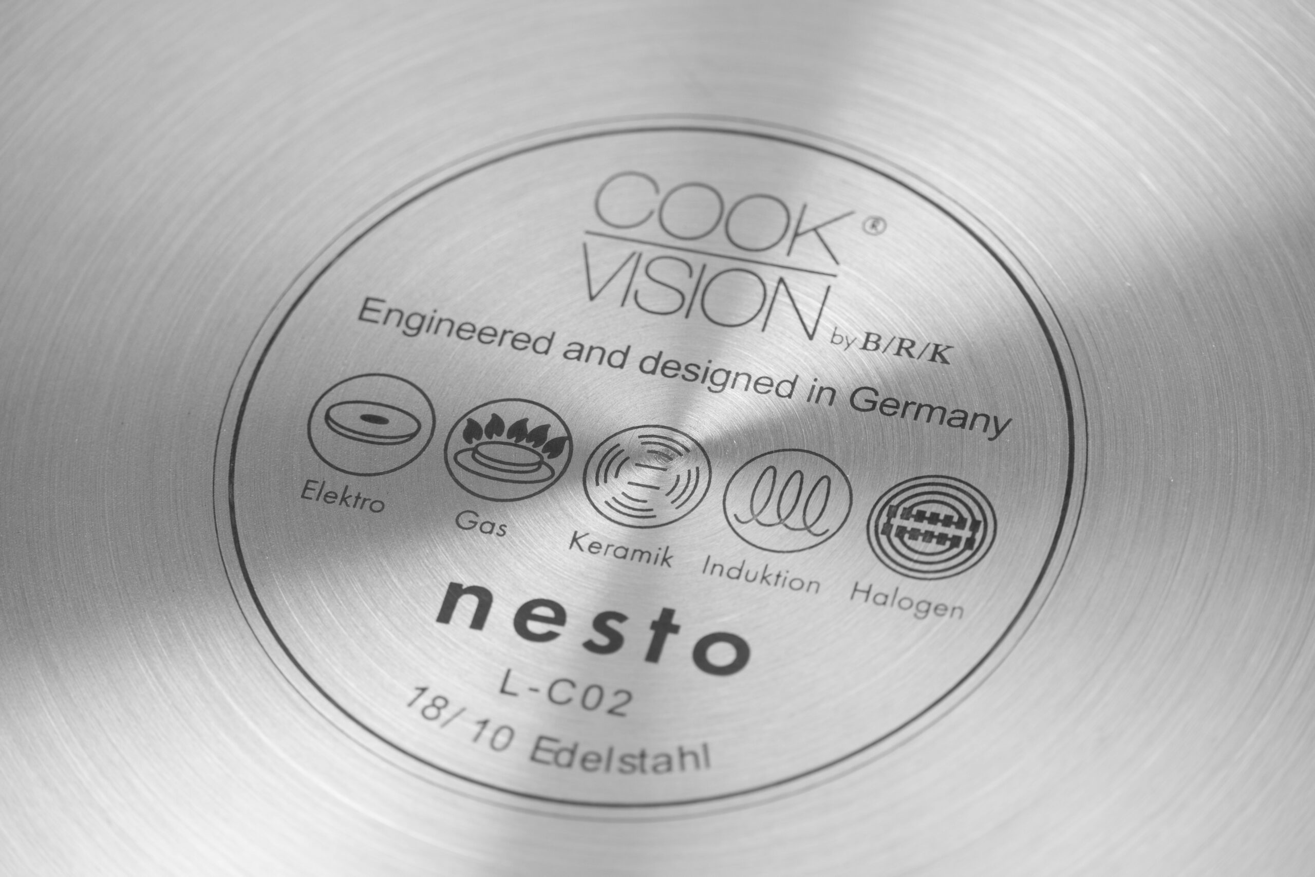 Cookvision – nesto Edelstahl-Pfanne Ø 24 cm x 5,9 cm, antihaft-beschichtet – Bild 5