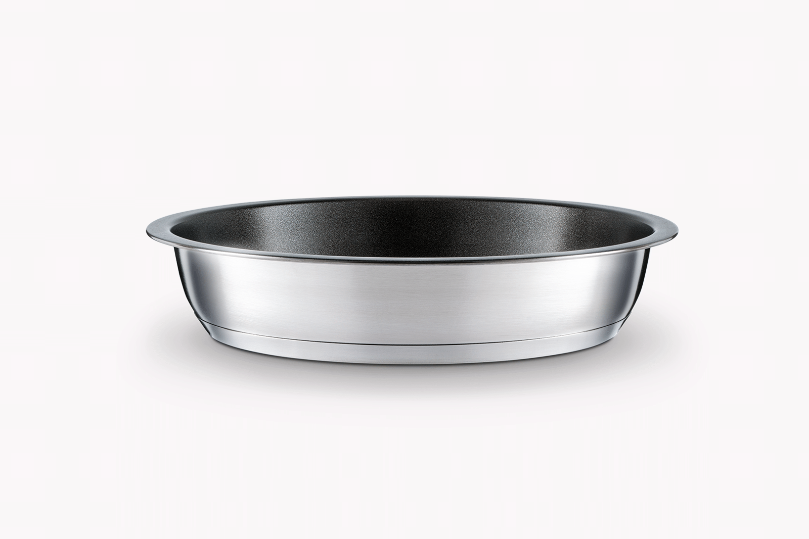 Cookvision – nesto Edelstahl-Pfanne Ø 24 cm x 5,9 cm, antihaft-beschichtet