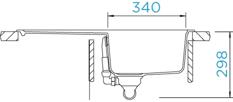 Schock CRISTALITE® Spüle Formhaus D-100S – Bild 3