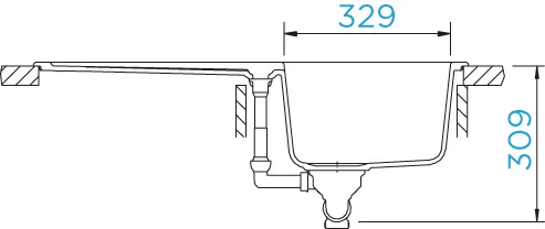 Schock CRISTALITE® Spüle Typos D-100 – Bild 3