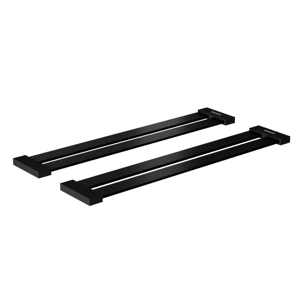 Schock 2x2 Design Abtropfgitter Aluminium schwarz 80x450x12 mm – Bild 2