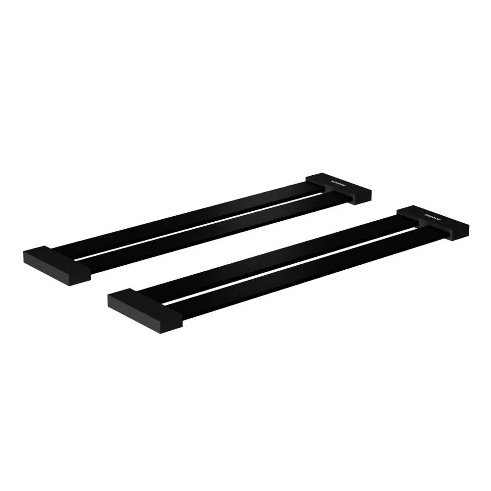 Schock 2x2 Design Abtropfgitter Aluminium schwarz 80x392x12 mm – Bild 2