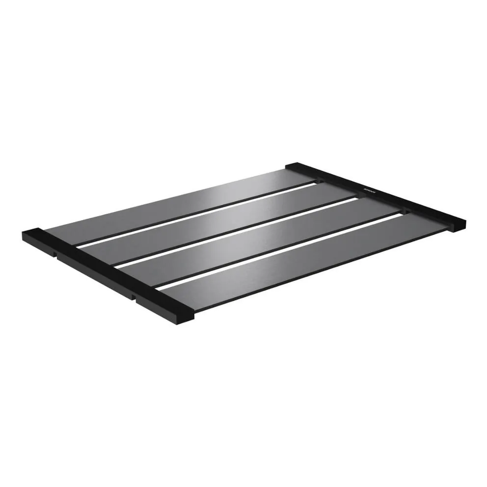 Schock 4er Design Abtropfgitter Aluminium Edelstahloptik 336x480x12 mm – Bild 2
