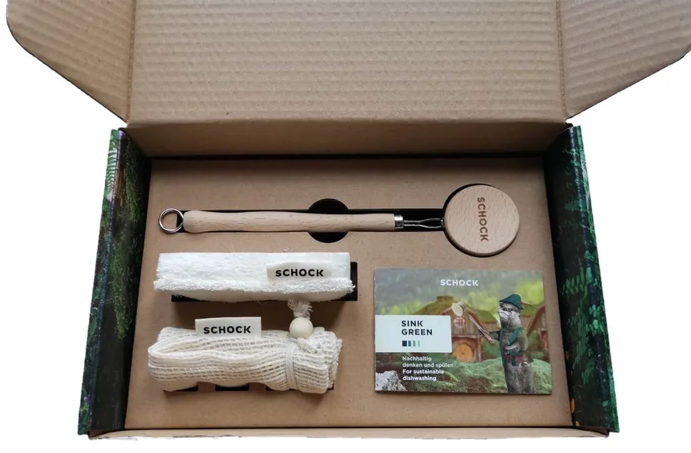 Schock Küchenhelfer Set 3tlg. Set mit nachhaltigem Küchenzubehör