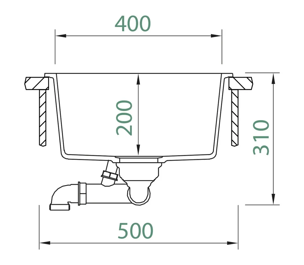 Schock CRISTADUR® Spüle Kaia N-100 – Bild 3