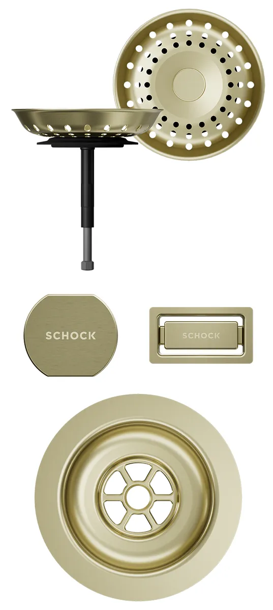 Schock Sichtteile in White Gold (Hersteller-Nr. 400055WGO)
