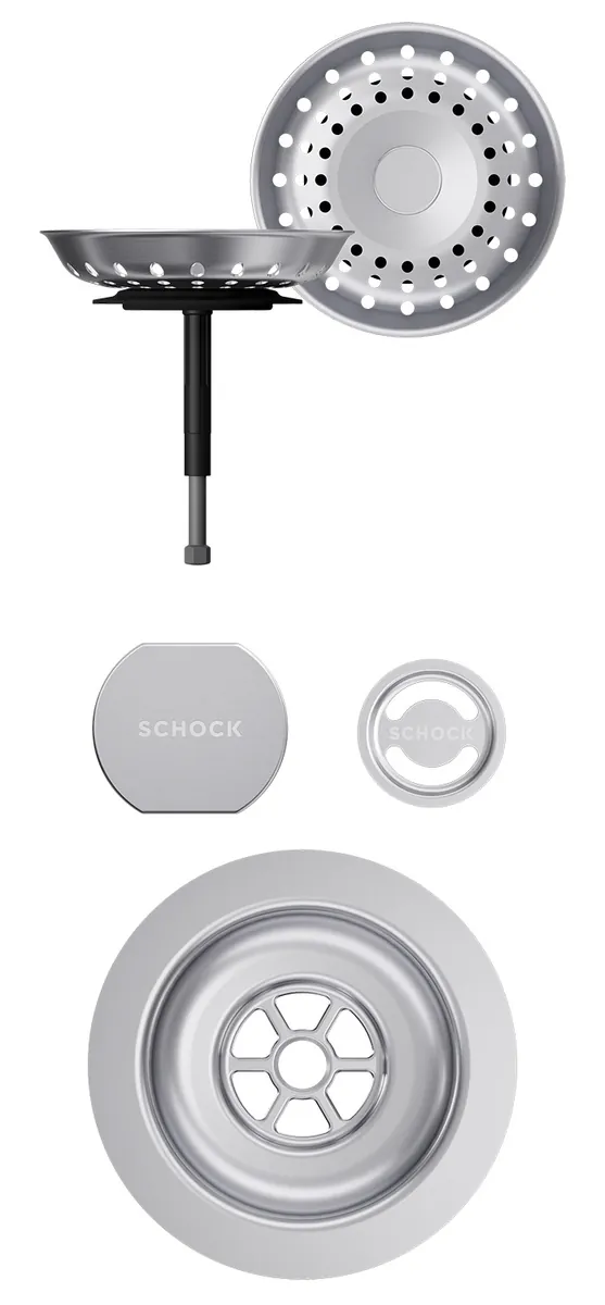 Schock Sichtteile in Edelstahl (Hersteller-Nr. 400061EDM)