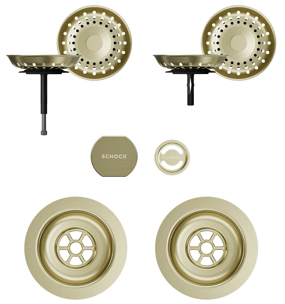 Schock Sichtteile in White Gold (Hersteller-Nr. 400063WGO)