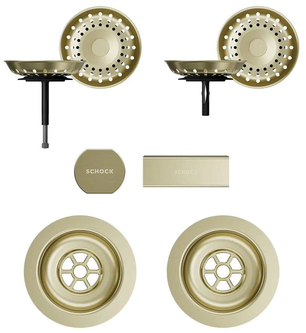 Schock Sichtteile in White Gold (Hersteller-Nr. 400067WGO)