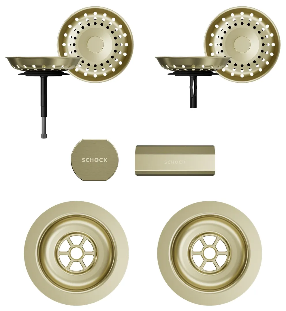 Schock Sichtteile in White Gold (Hersteller-Nr. 400071WGO)
