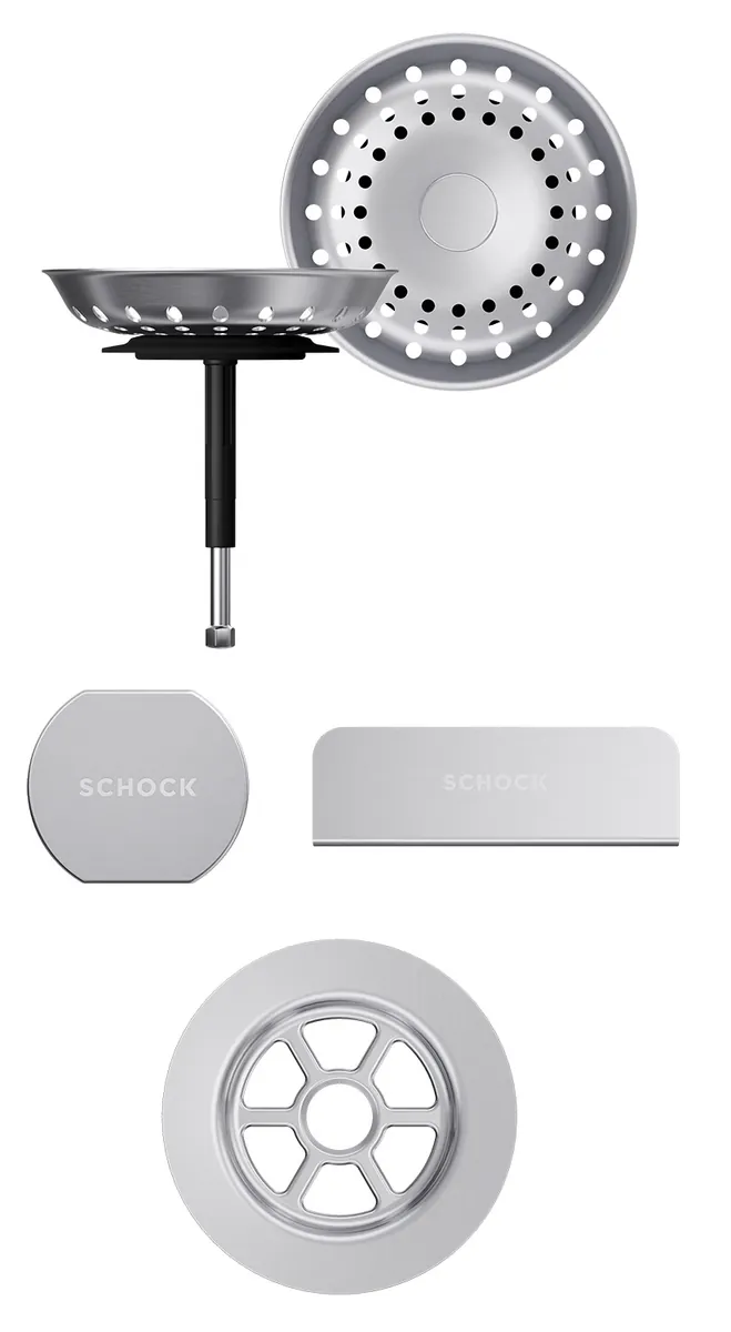 Schock Sichtteile in Edelstahl (Hersteller-Nr. 400079EDM)