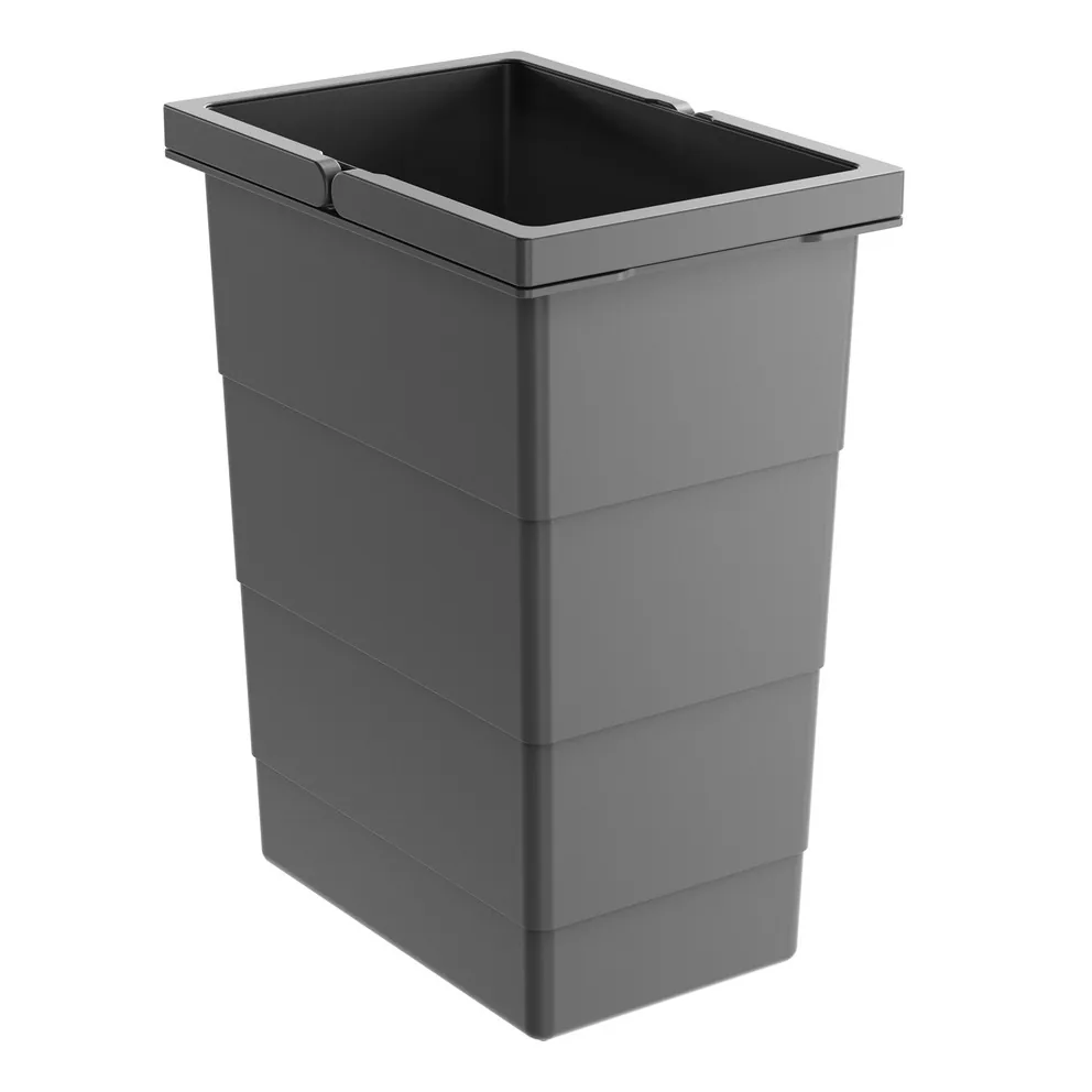 Hailo Inneneimer 8 l 225 x 155 x 295 mm dunkelgrau