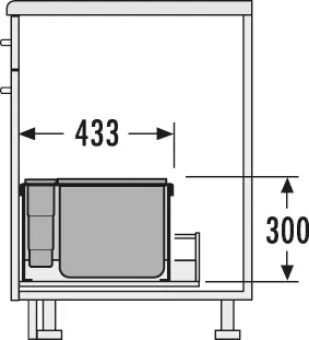 Hailo XXL ab 80 cm 2x18 / 1x12 ltr – Bild 3