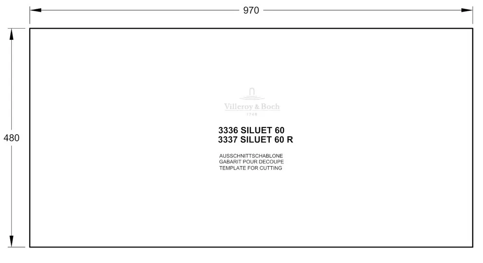 Villeroy & Boch Siluet 60 R Einbauspüle – Bild 4