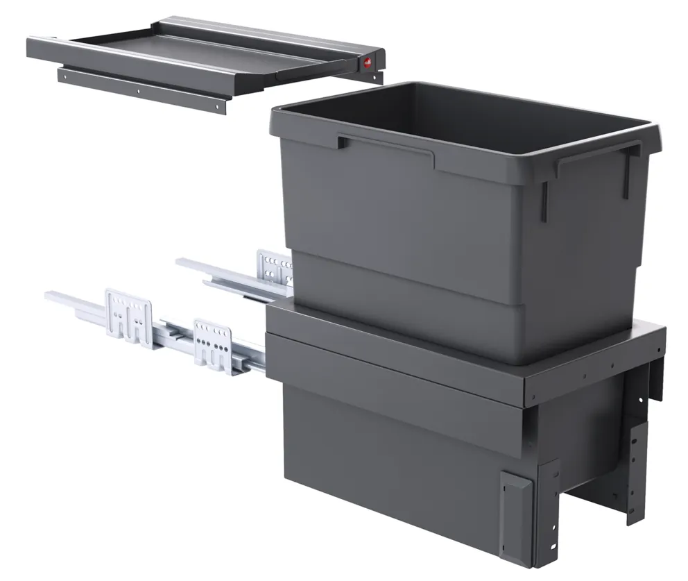 Hailo Cargo-Synchro 1x30 ltr. schiefergrau – Bild 2