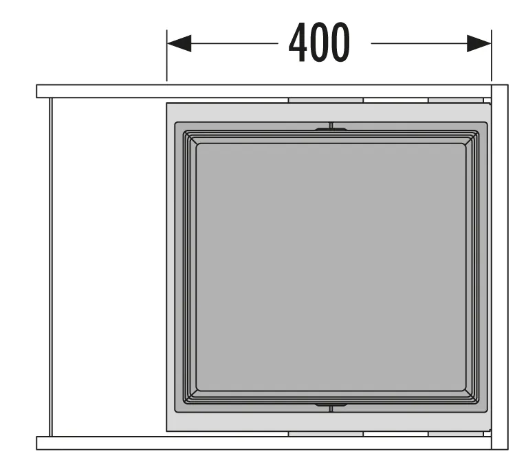 Hailo Cargo-Synchro 1x55 ltr. schiefergrau – Bild 2