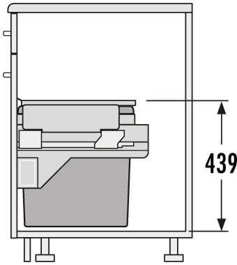 Hailo Euro-Cargo S ab 45 cm 2 x 19ltr. – Bild 2
