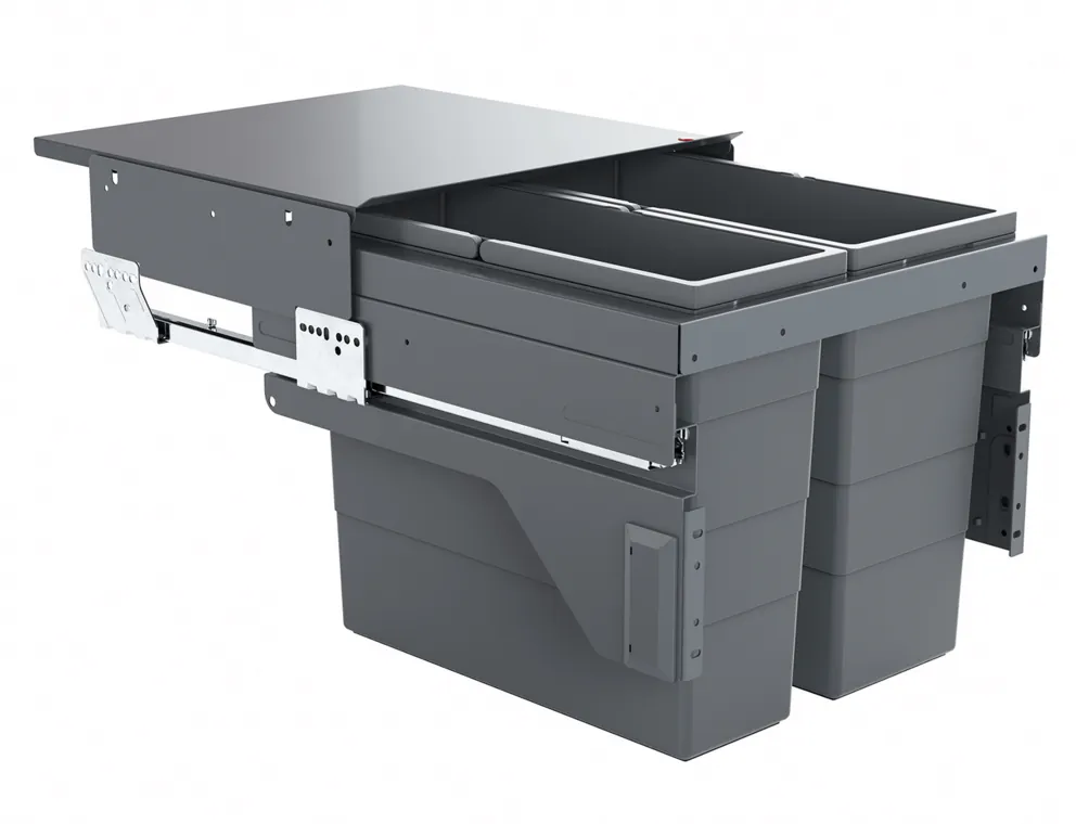 Hailo Cargo ab 45 cm 21/17 Liter dunkelgrau – Bild 2