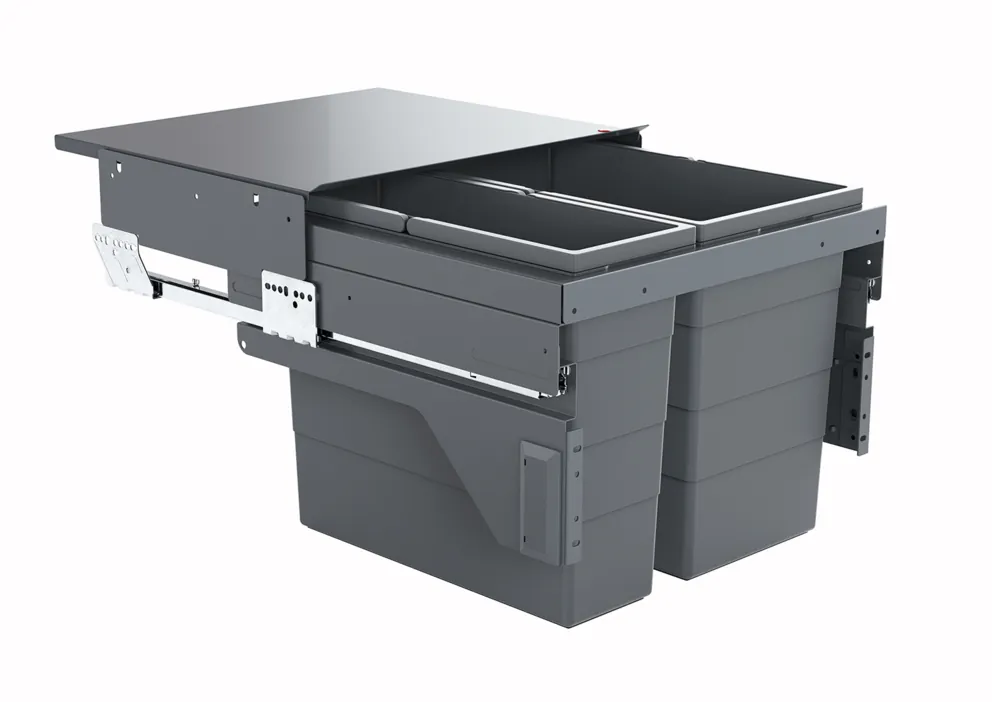 Hailo Cargo ab 50 cm 28/17 Liter dunkelgrau – Bild 2