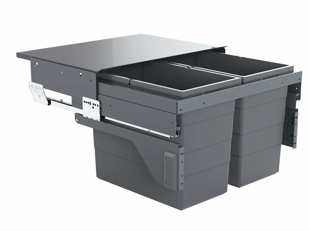 Hailo Cargo ab 60 cm 28/28 Liter dunkelgrau – Bild 2