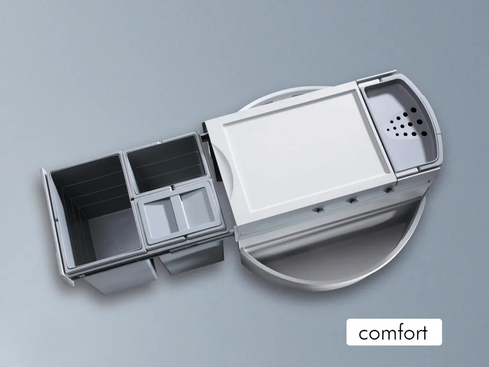Hailo Rondo Comfort für Eckschränke 1x20/2x10ltr. – Bild 2