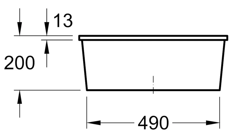 Villeroy & Boch Cisterna 60C Unterbauspüle – Bild 3