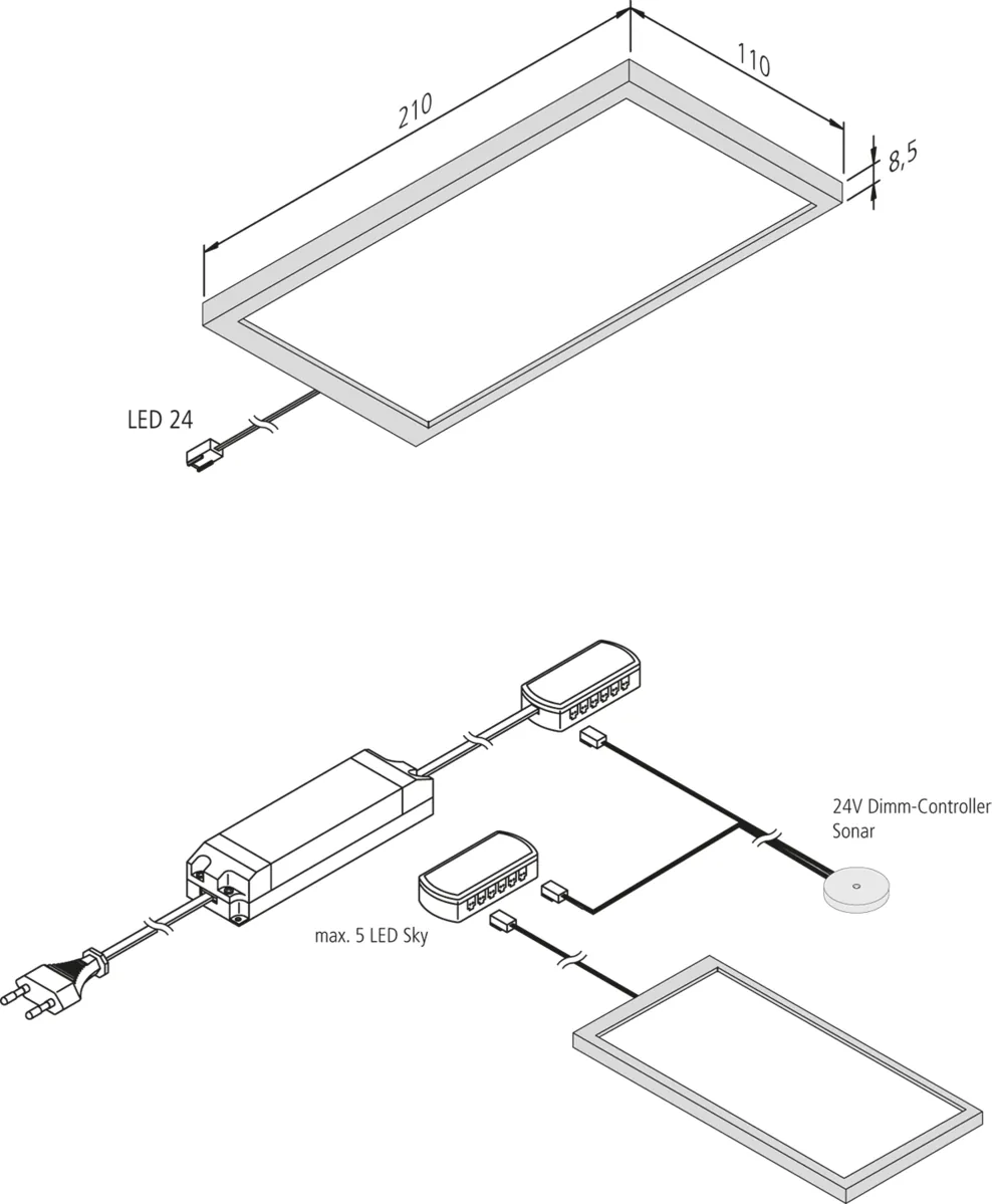 Hera LED Sky 6W – Bild 5