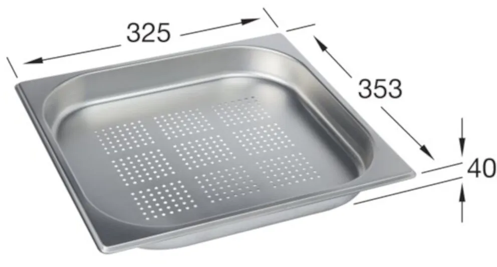 Villeroy & Boch Dampfgarschale 2/3 Edelstahl 354 x 325 x 40 mm – Bild 2