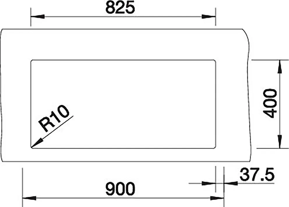 Blanco CLARON 400/400-U Unterbau Edelstahl Seidenglanz – Bild 3