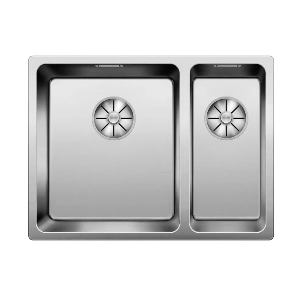 Blanco ANDANO 340/180-IF Edelstahl Seidenglanz Hauptbecken links