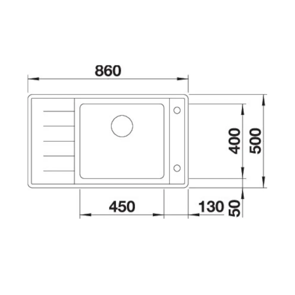 Blanco ANDANO XL 6 S-IF Compact Edelstahl Seidenglanz mit Zubehör – Bild 2