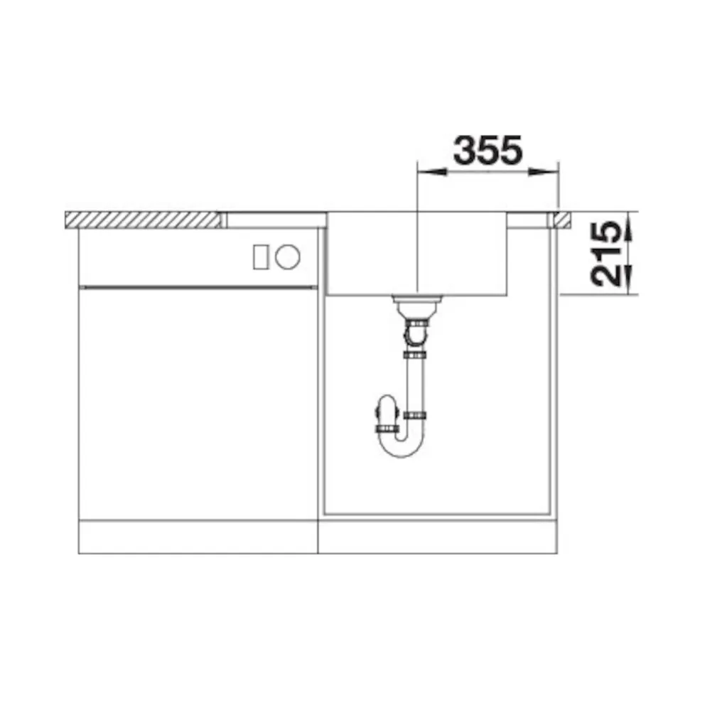 Blanco ANDANO XL 6 S-IF Compact Edelstahl Seidenglanz mit Zubehör – Bild 4