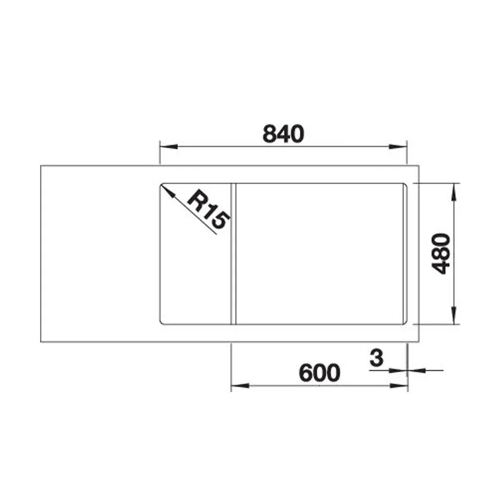 Blanco LEGRA XL 6 S SILGRANIT® ohne Fernb. – Bild 3