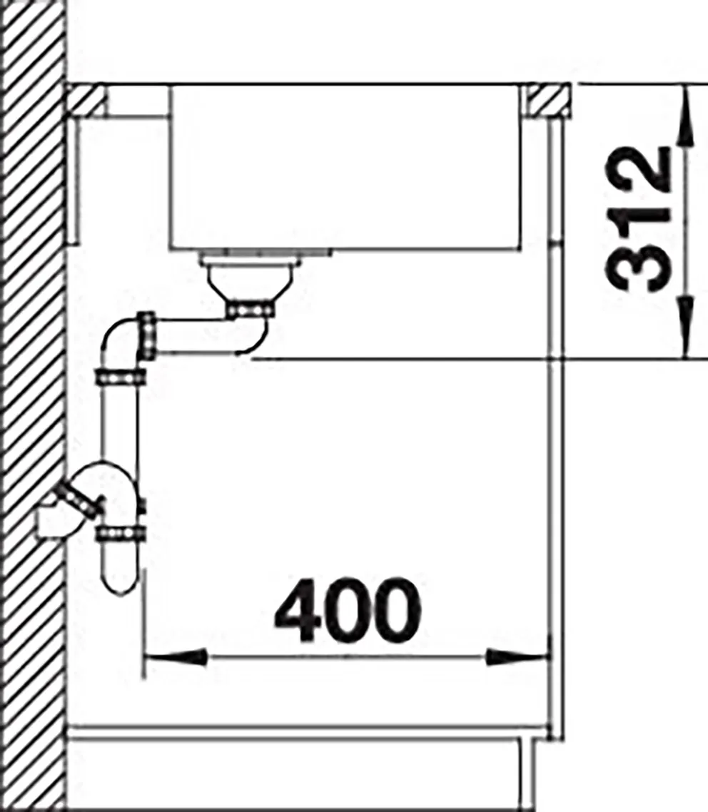 Blanco SUBLINE 500-IF/A SteelFrame SILGRANIT mit Ablauffernbedienung – Bild 4