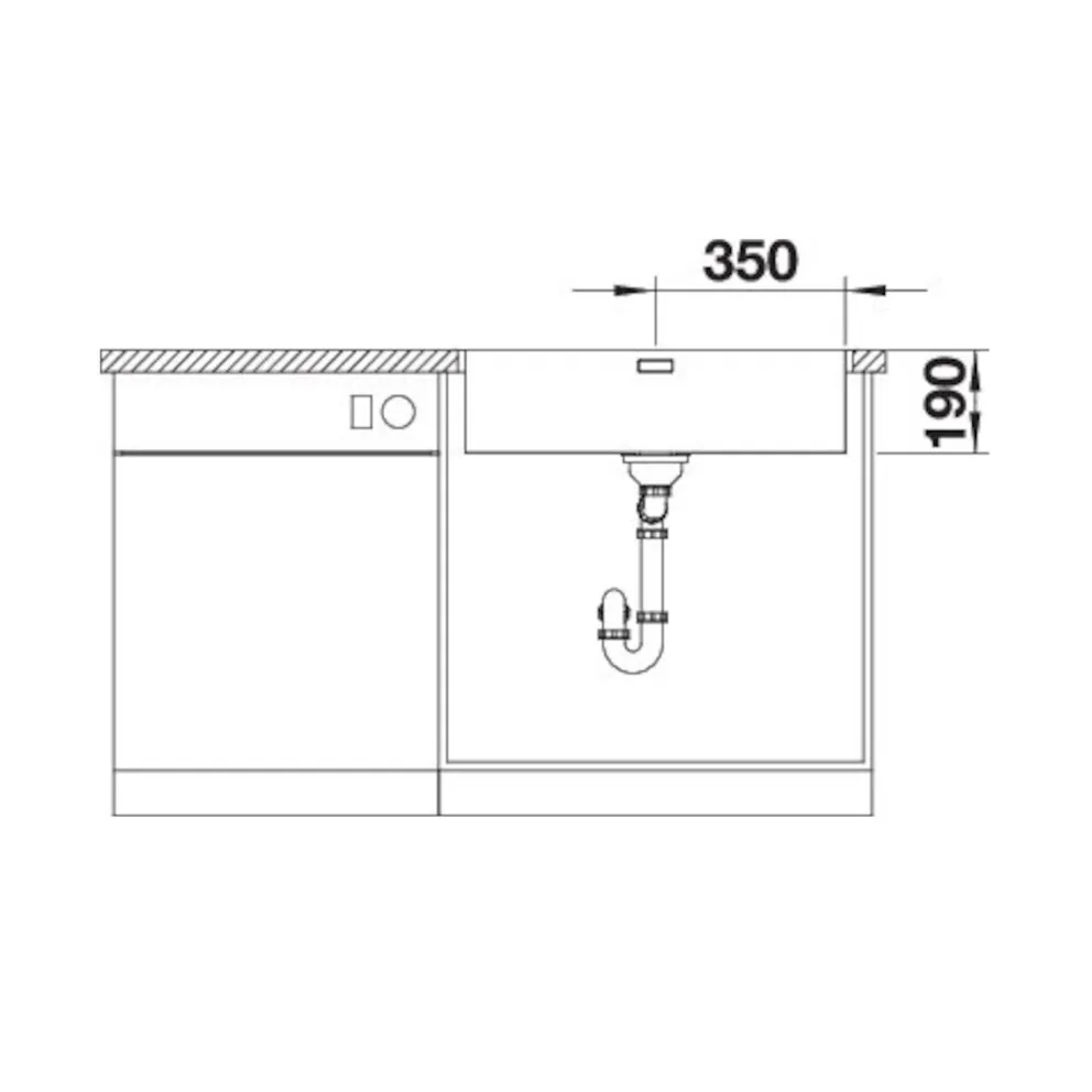Blanco ANDANO 700-IF/A Edelstahl Seidenglanz – Bild 4