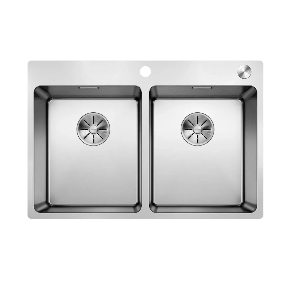Blanco ANDANO 340/340-IF/A Edelstahl Seidenglanz