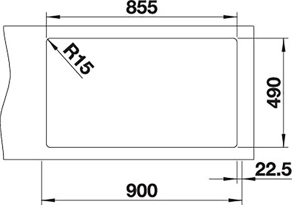 Blanco ANDANO 400/400-IF/A Edelstahl Seidenglanz – Bild 3