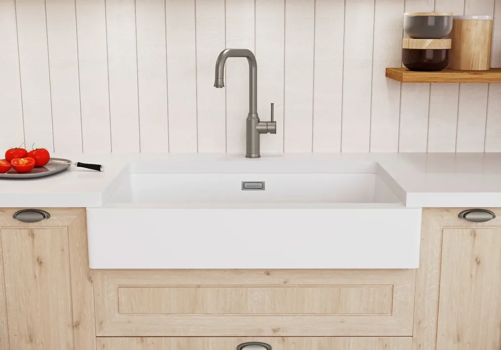 Blanco VINTERA XL 9-UF SILGRANIT ohne Ablauffernbedienung – Bild 3
