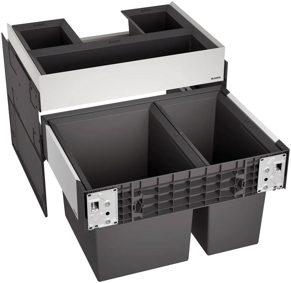 Blanco SELECT II 60/2 Orga, 1 x 30 + 1 x 19 Liter