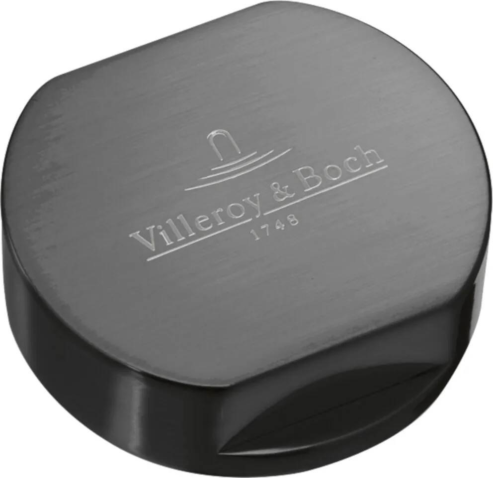 Villeroy & Boch Abdeckkappe für Einzeldrehgriff Anthracite 78 x 122 x 37 mm