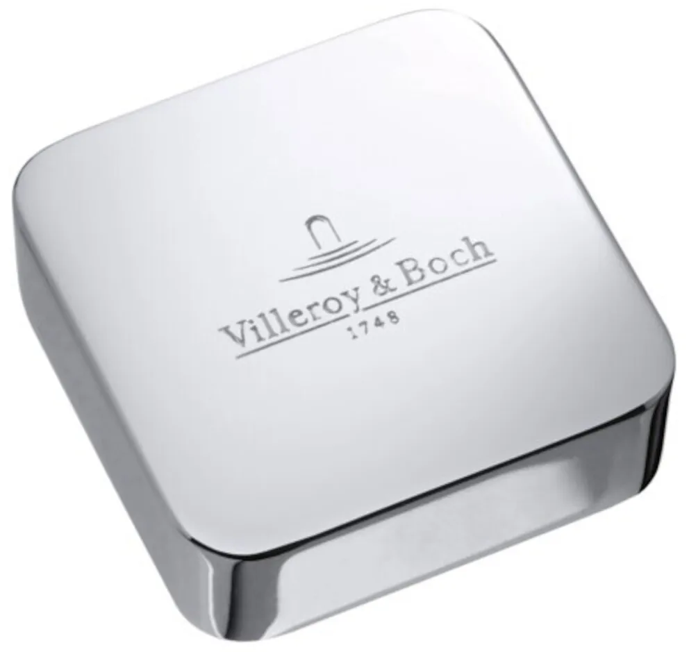 Villeroy & Boch Abdeckkappe für Einzeldrehgriff Verchromt 48 x 52 x 25 mm